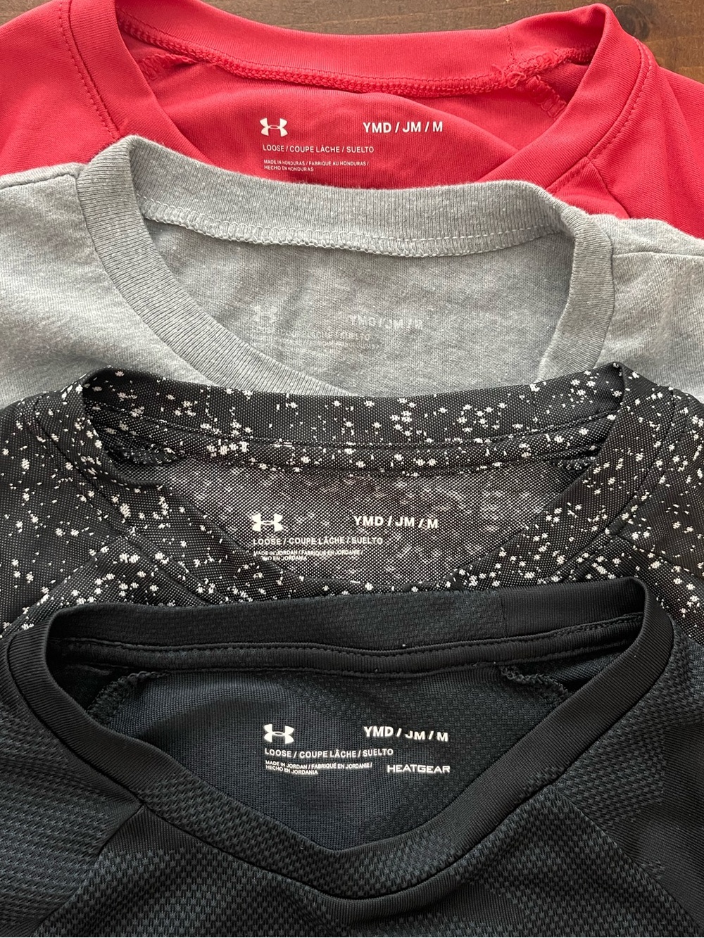Boy’s Under Armour Short Sleeve Shirt Bundle - Picture 2 of 10